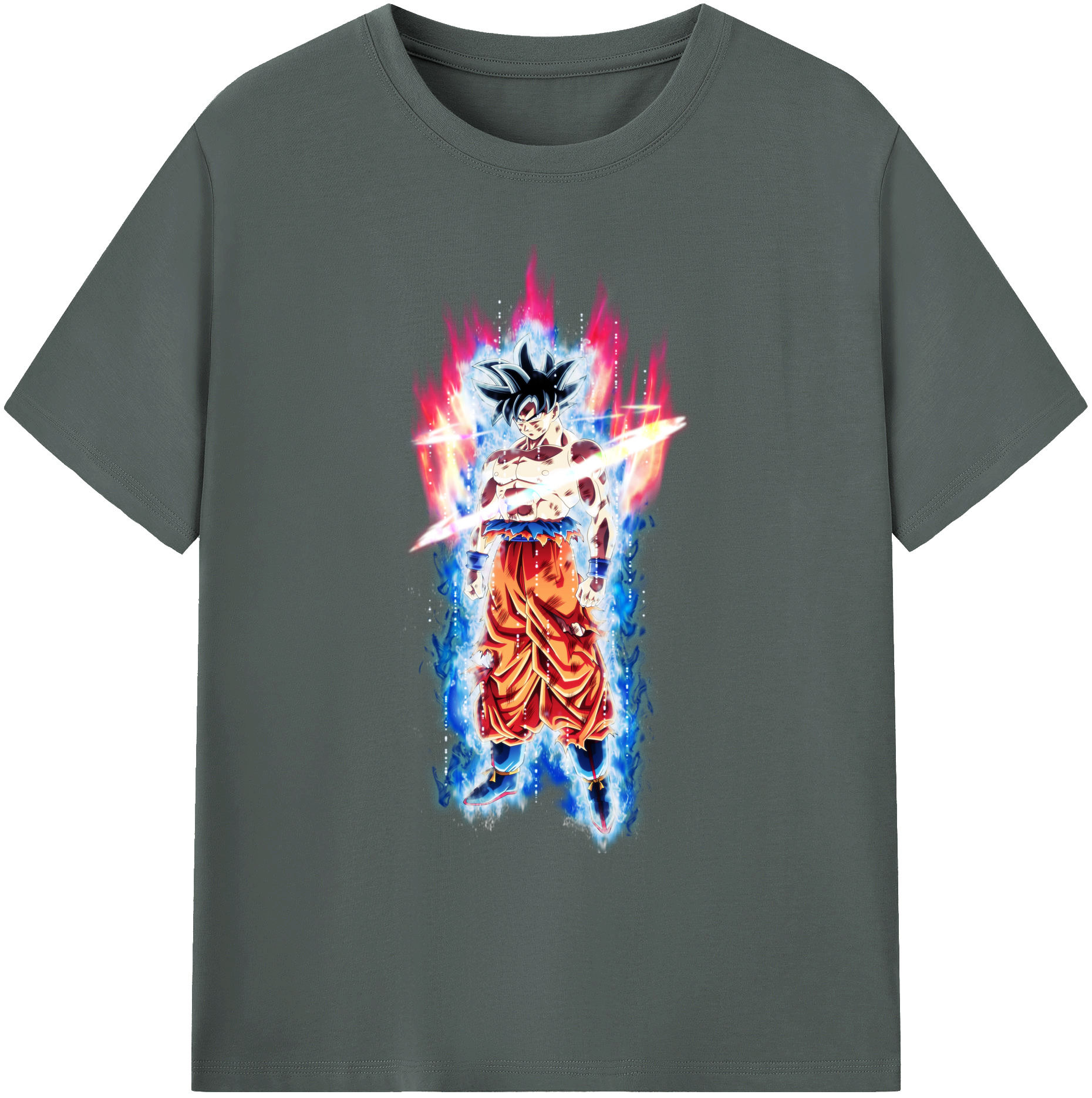 （画像用） ドラゴンボール 孫悟空（そん ごくう）Son Goku カカロット DRAGON BALL Kakarotto 綿100％ メンズ半袖Tシャツ｜肌触りやわらか＆通気性